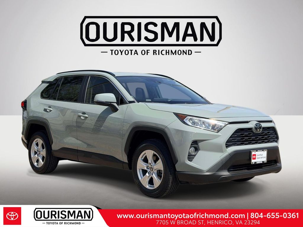 Lunar Rock 2019 Toyota RAV4 XLE FWD SUV / Crossover Front-Wheel Drive 8-Speed Automatic