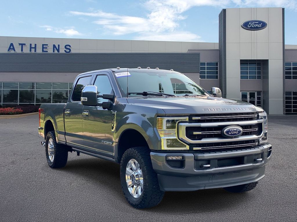Carbonized Gray Metallic 2022 Ford F-350 Super Duty Pickup Truck Four-Wheel Drive Automatic