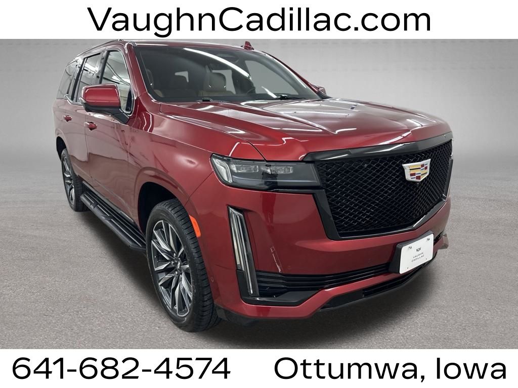 Radiant Red Tintcoat 2023 Cadillac Escalade SUV / Crossover Four-Wheel Drive 
