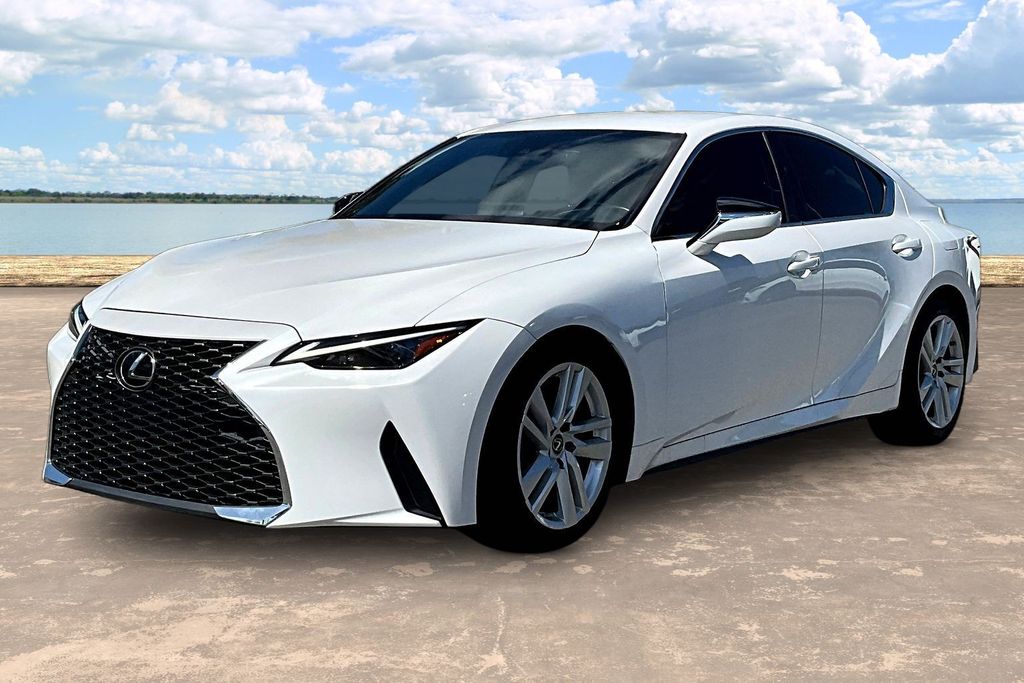 Eminent White Pearl 2022 Lexus IS 300 RWD Sedan Rear-Wheel Drive 8-Speed Automatic