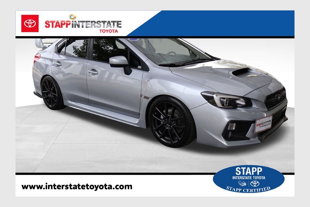 Ice Silver Metallic 2020 Subaru WRX Sedan All-Wheel Drive 6-Speed Manual