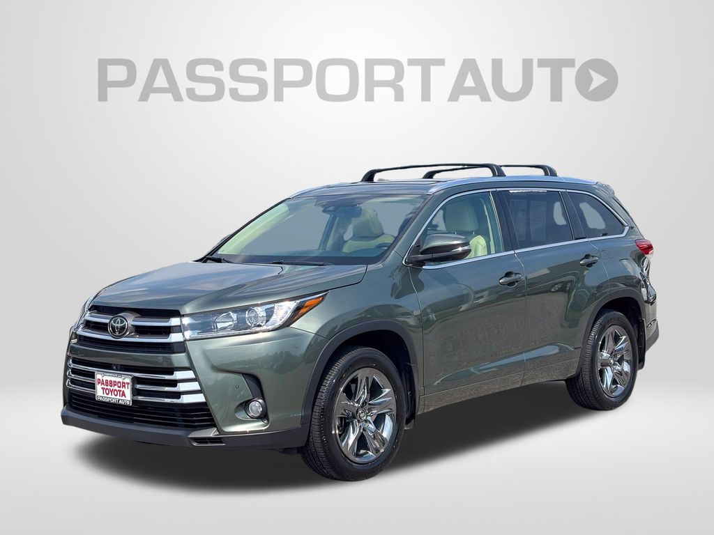 Alumina Jade Metallic 2018 Toyota Highlander SUV / Crossover All-Wheel Drive Automatic
