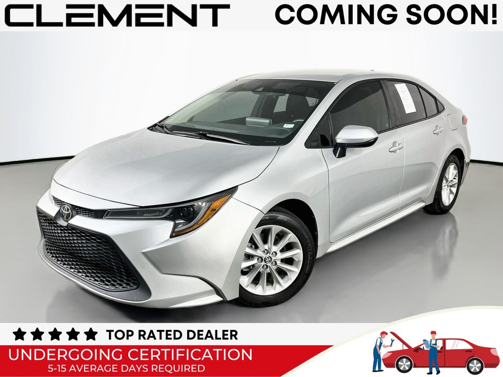 Classic Silver Metallic 2021 Toyota Corolla Sedan Front-Wheel Drive Continuously Variable Transmission