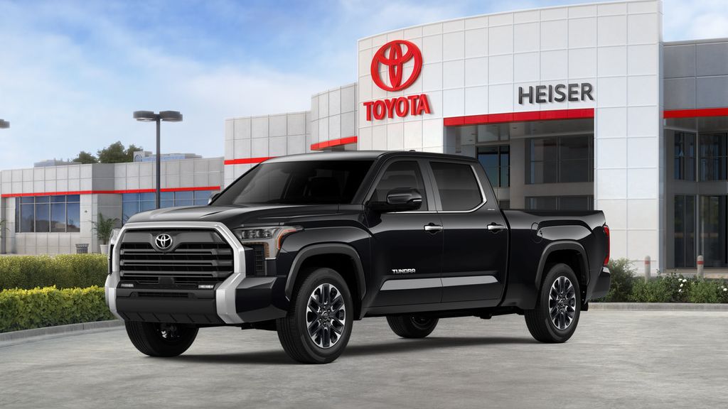 Midnight Black Metallic 2026 Toyota Tundra Pickup Truck Four-Wheel Drive Automatic