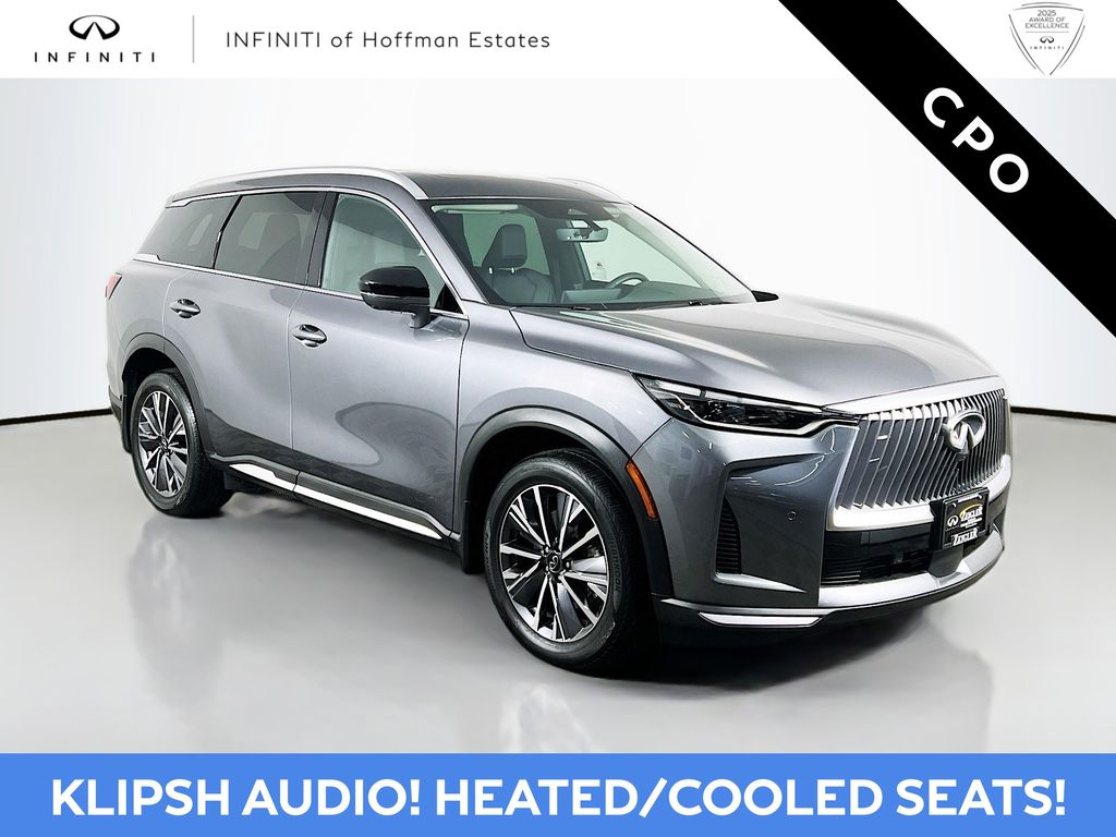 Gray (Graphite Shadow) 2026 INFINITI QX60 Luxe AWD SUV / Crossover All-Wheel Drive 9-Speed Automatic