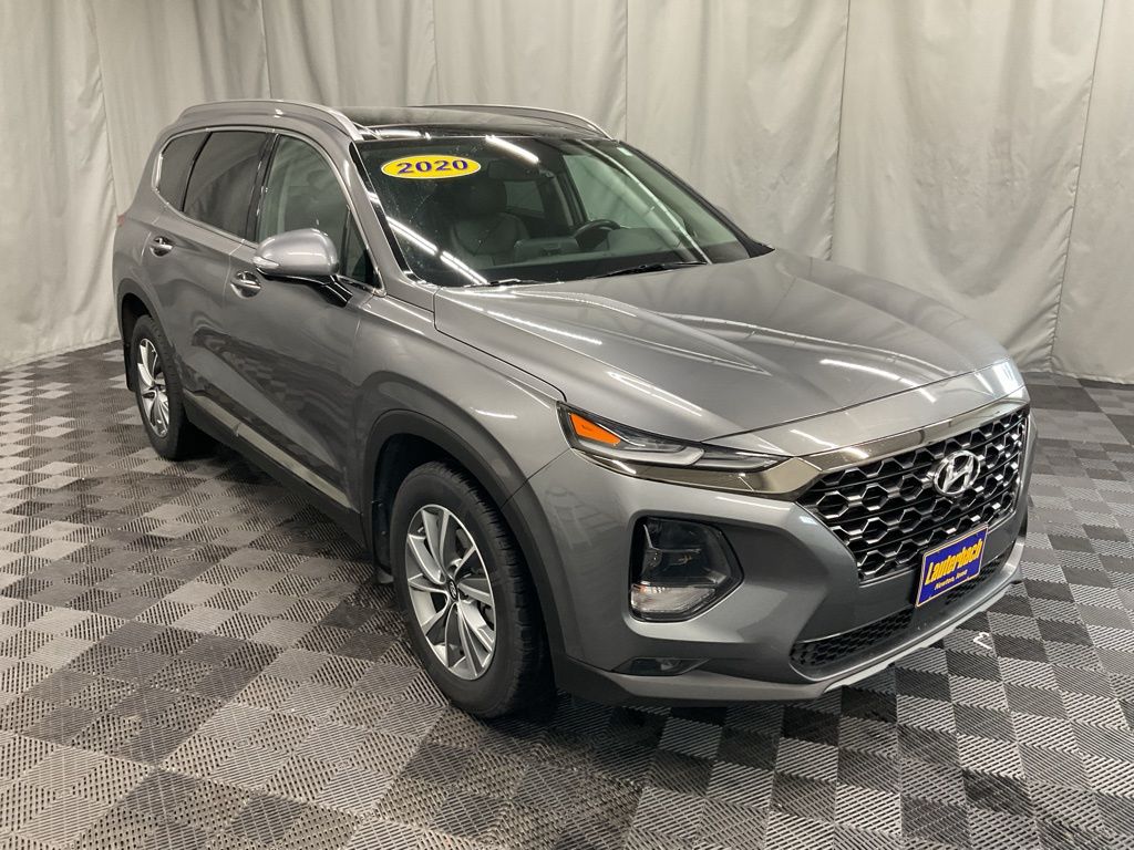 Machine Gray 2020 Hyundai Santa Fe 2.4L Limited AWD SUV / Crossover All-Wheel Drive 8-Speed Automatic