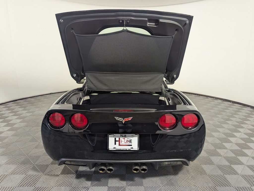 2008 Black Chevrolet Corvette Base RWD Coupe