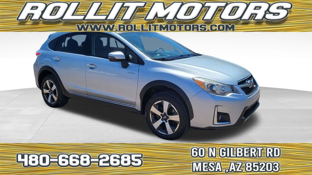 Ice Silver Metallic 2016 Subaru Crosstrek Hybrid SUV / Crossover All-Wheel Drive Continuously Variable Transmission
