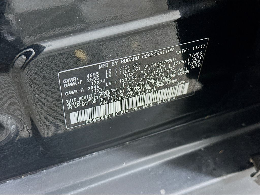 2018 Subaru Outback 2.5i 30