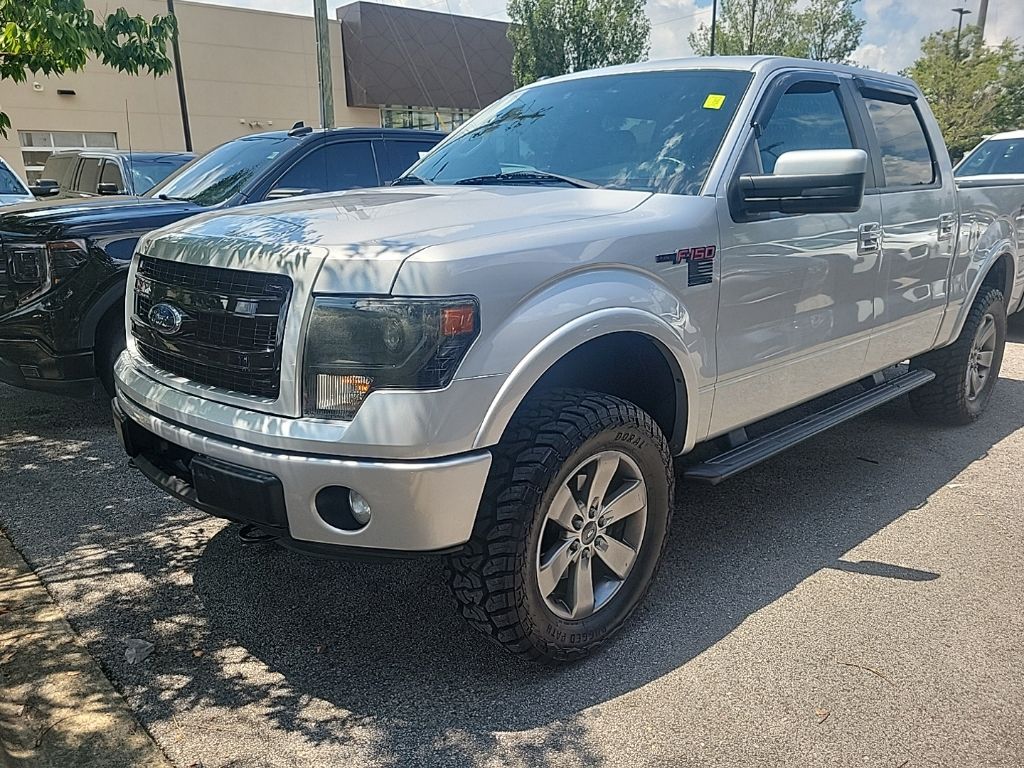 Ingot Silver 2013 Ford F-150 Pickup Truck Four-Wheel Drive 6-Speed Automatic