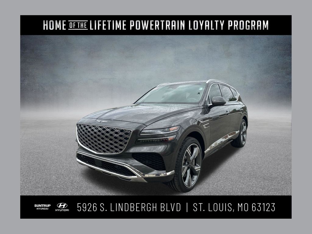 Makalu Gray 2025 Genesis GV80 3.5T Prestige AWD SUV / Crossover All-Wheel Drive 8-Speed Automatic
