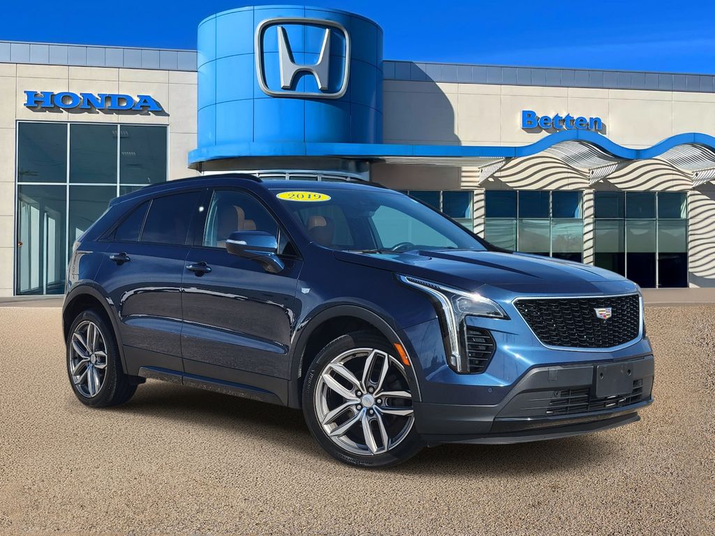 Twilight Blue Metallic 2019 Cadillac XT4 SUV / Crossover Four-Wheel Drive 9-Speed Automatic