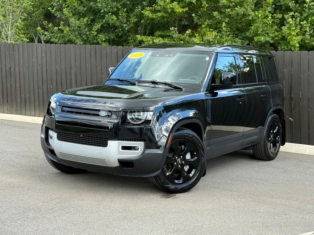 Santorini Black Metallic 2025 Land Rover Defender SUV / Crossover All-Wheel Drive 8-Speed Automatic