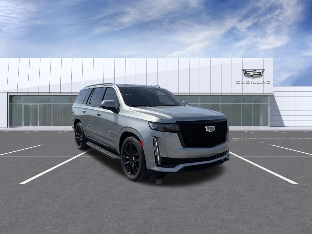 Argent Silver Metallic 2024 Cadillac Escalade SUV / Crossover Four-Wheel Drive Automatic