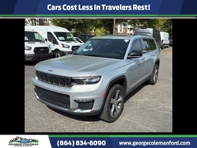 Silver Zynith 2021 Jeep Grand Cherokee L Limited 4WD SUV / Crossover Four-Wheel Drive 8-Speed Automatic