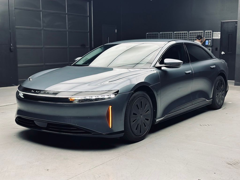 Gray 2025 Lucid Air Sedan Rear-Wheel Drive 1-Speed Automatic