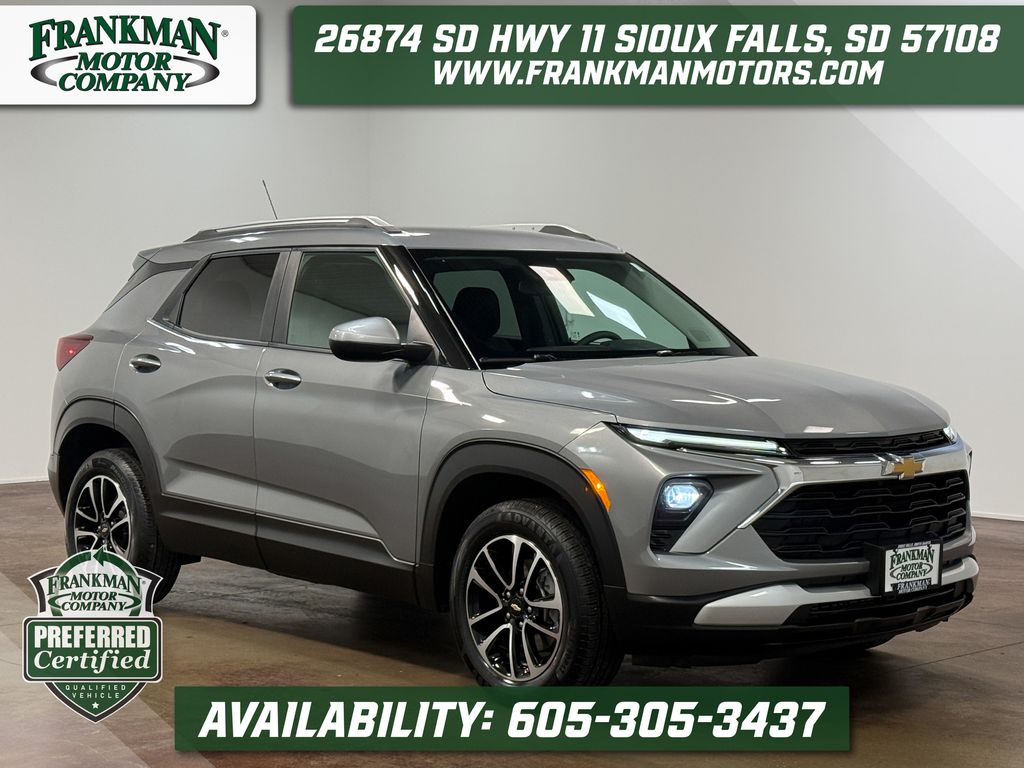 Sterling Gray Metallic 2025 Chevrolet Trailblazer SUV / Crossover Four-Wheel Drive 9-Speed Automatic