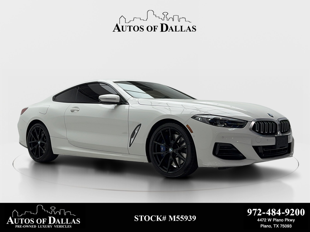 Alpine White 2023 BMW 8 Series 840i Coupe RWD Coupe Rear-Wheel Drive 8-Speed Automatic