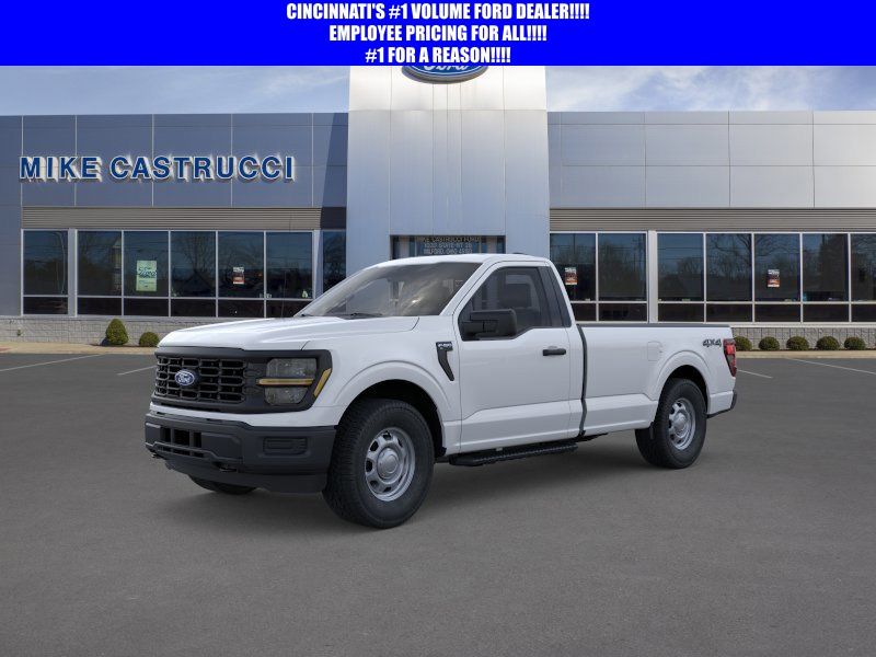 Oxford White 2026 Ford F-150 XL Regular Cab LB 4WD Pickup Truck Four-Wheel Drive Automatic
