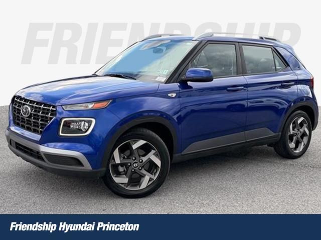 Intense Blue 2024 Hyundai Venue Limited FWD SUV / Crossover Front-Wheel Drive Continuously Variable Transmission