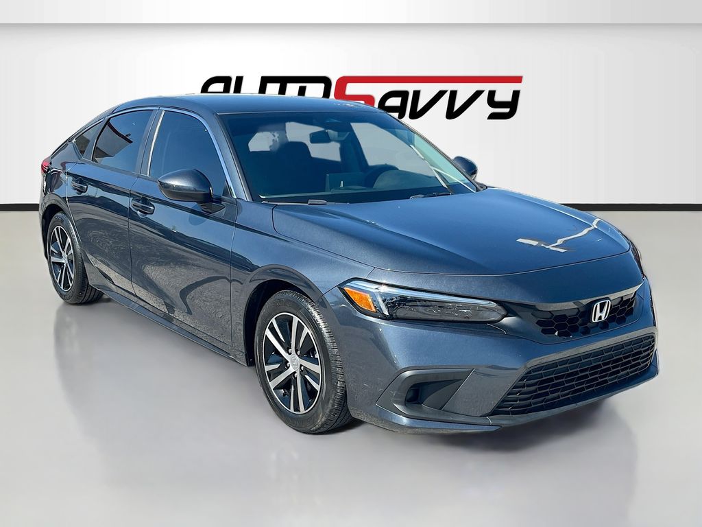 2024 Honda Civic LX Blue at Shottenkirk Kia Fort Bend
