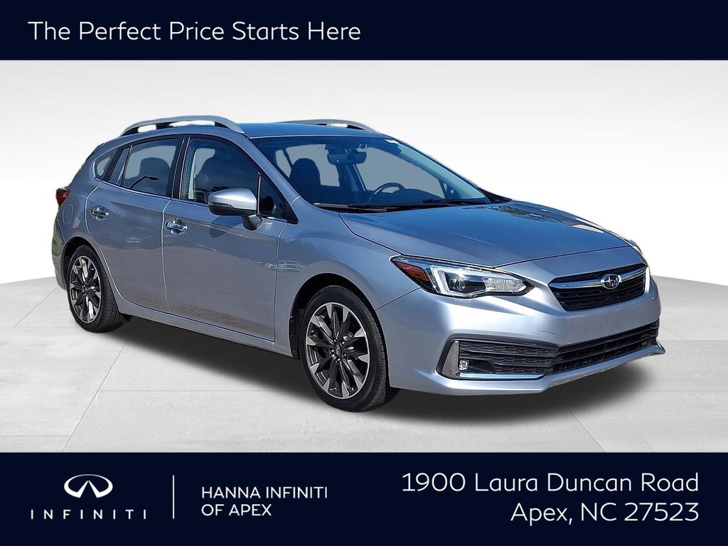 Ice Silver Metallic 2020 Subaru Impreza Hatchback All-Wheel Drive Continuously Variable Transmission