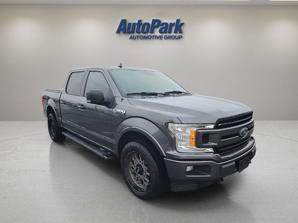 Gray (Magnetic Metallic) 2018 Ford F-150 Pickup Truck Four-Wheel Drive Automatic