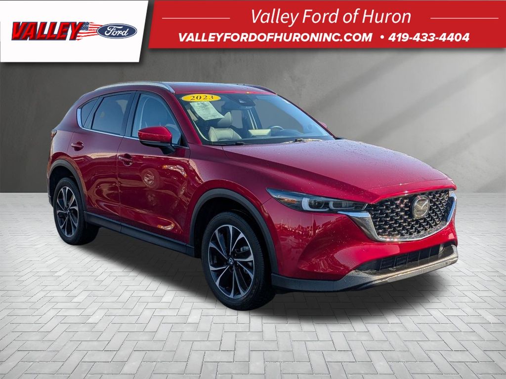 Soul Red Crystal Metallic 2023 Mazda CX-5 2.5 S Premium Plus AWD SUV / Crossover All-Wheel Drive 6-Speed Automatic