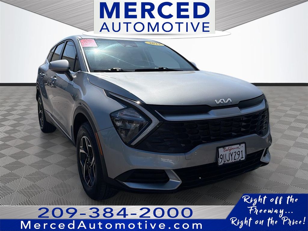 Steel Gray 2023 Kia Sportage LX AWD SUV / Crossover All-Wheel Drive 8-Speed Automatic