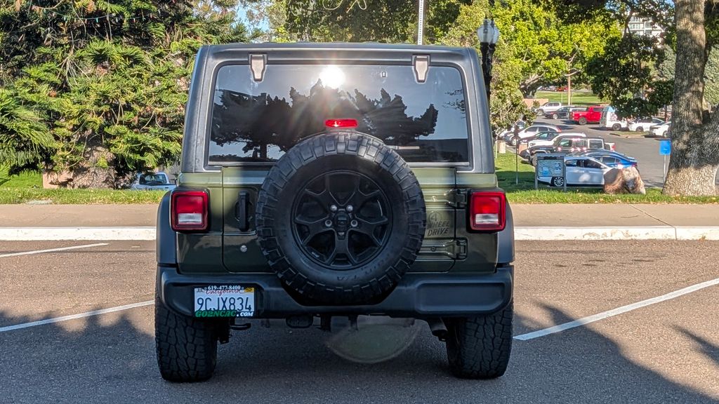 Used 2022 Jeep Wrangler Unlimited Willys 4D Sport Utility