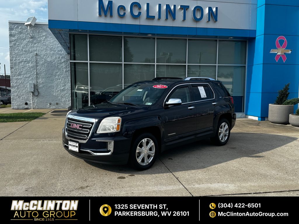 Dark Sapphire Blue Metallic 2017 GMC Terrain SUV / Crossover All-Wheel Drive 6-Speed Automatic