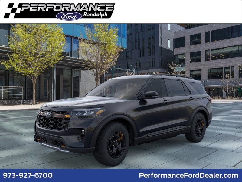 Agate Black Metallic 2026 Ford Explorer SUV / Crossover All-Wheel Drive Automatic