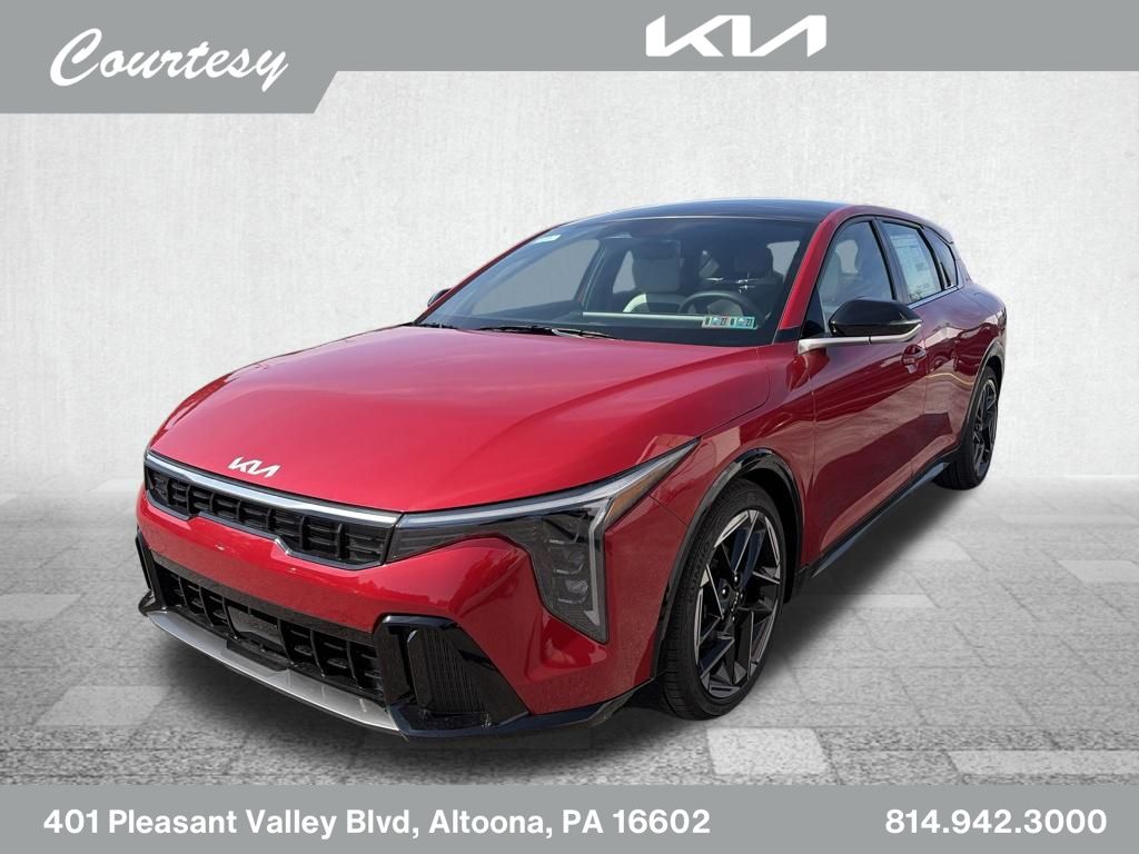 Currant Red 2026 Kia K4 Hatchback Hatchback Front-Wheel Drive Continuously Variable Transmission