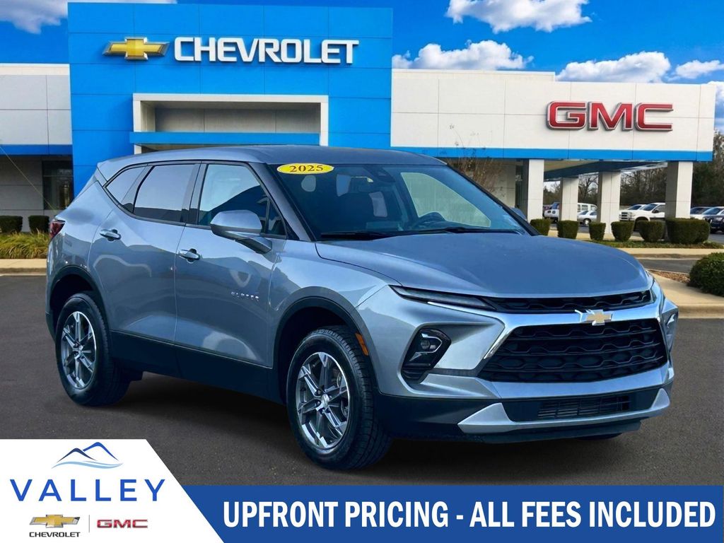 Sterling Gray Metallic 2025 Chevrolet Blazer SUV / Crossover 9-Speed Automatic Overdrive