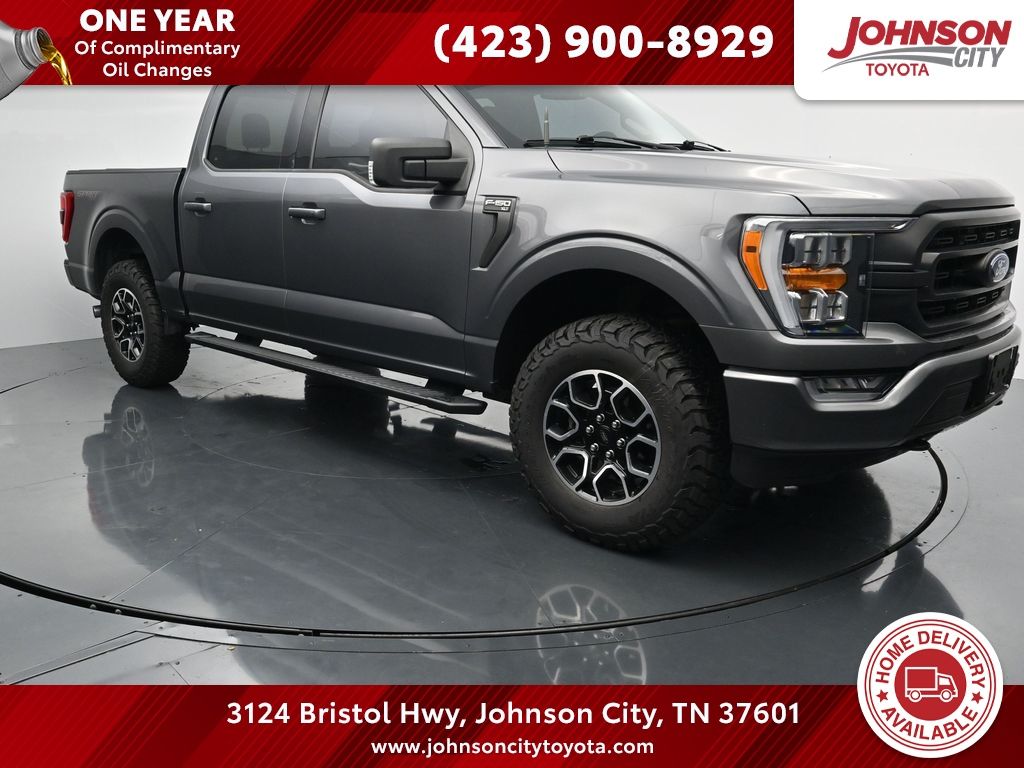 Carbonized Gray Metallic 2021 Ford F-150 Pickup Truck Four-Wheel Drive Automatic