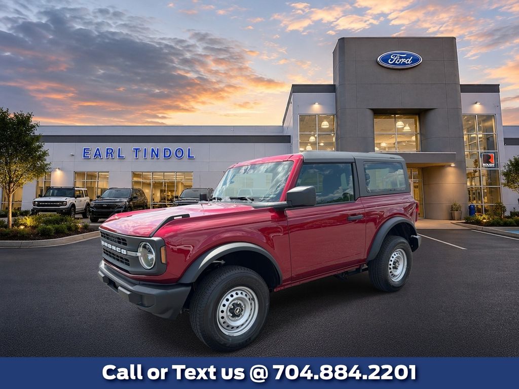 Ruby Red Metallic Tinted Clearcoat 2026 Ford Bronco SUV / Crossover Four-Wheel Drive Automatic