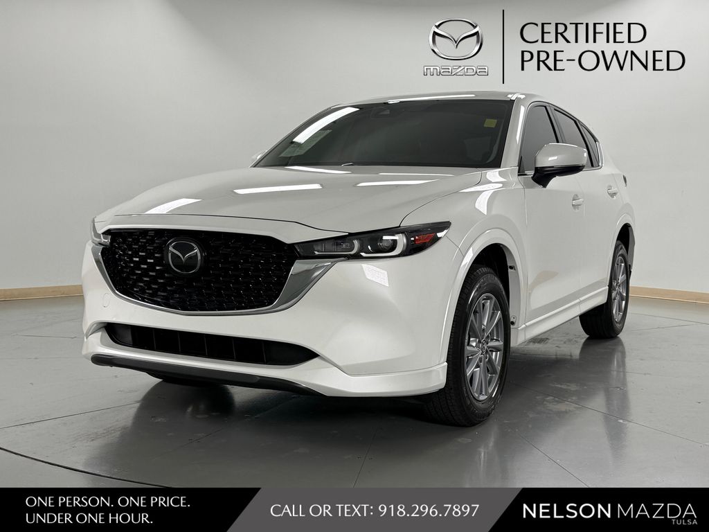 Rhodium White Metallic 2024 Mazda CX-5 SUV / Crossover All-Wheel Drive 6-Speed Automatic