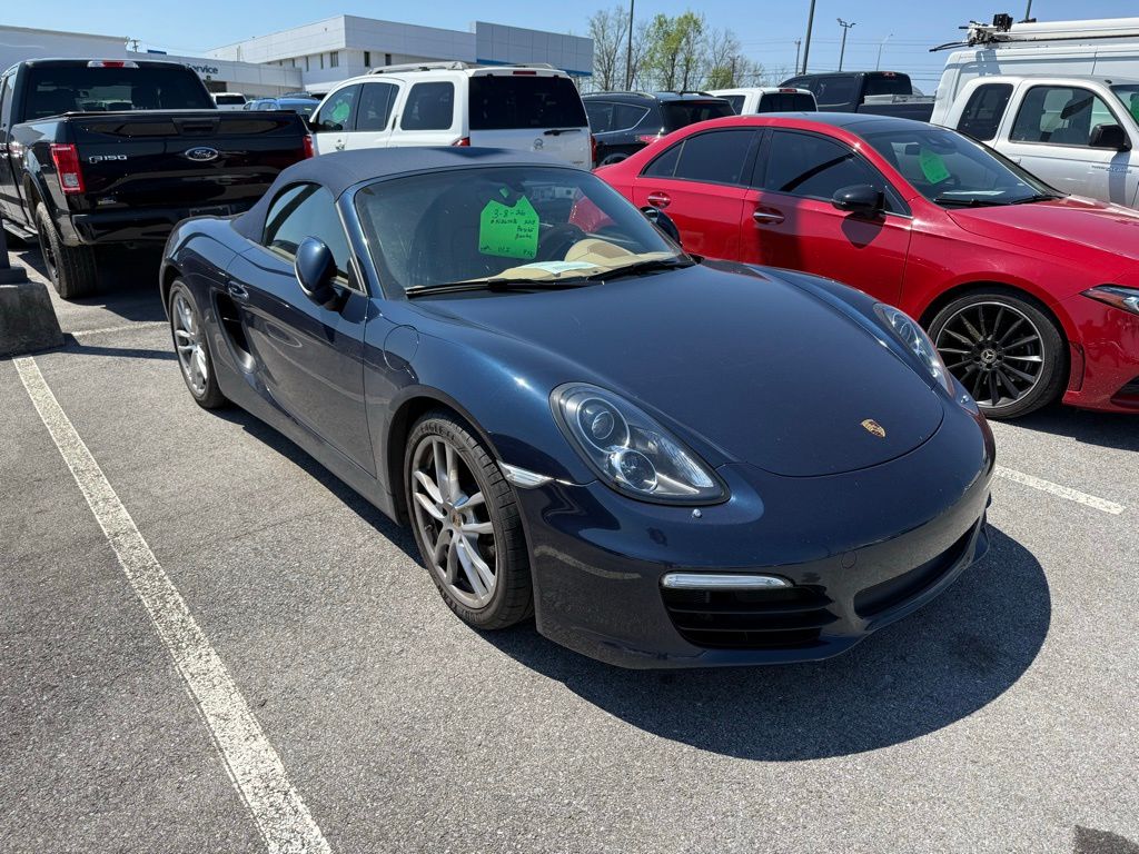 Dark Blue Metallic 2013 Porsche Boxster S Convertible Rear-Wheel Drive 7-Speed Automatic