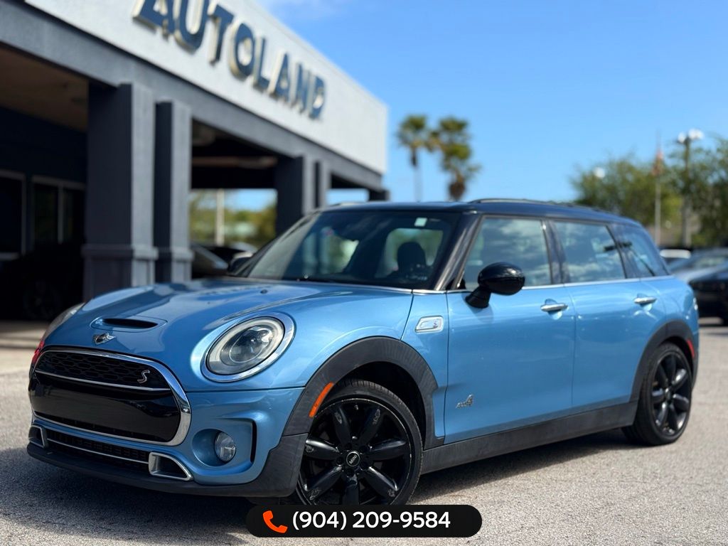Blue Metallic 2017 MINI Cooper Clubman S ALL4 AWD Wagon All-Wheel Drive 7-Speed Automatic