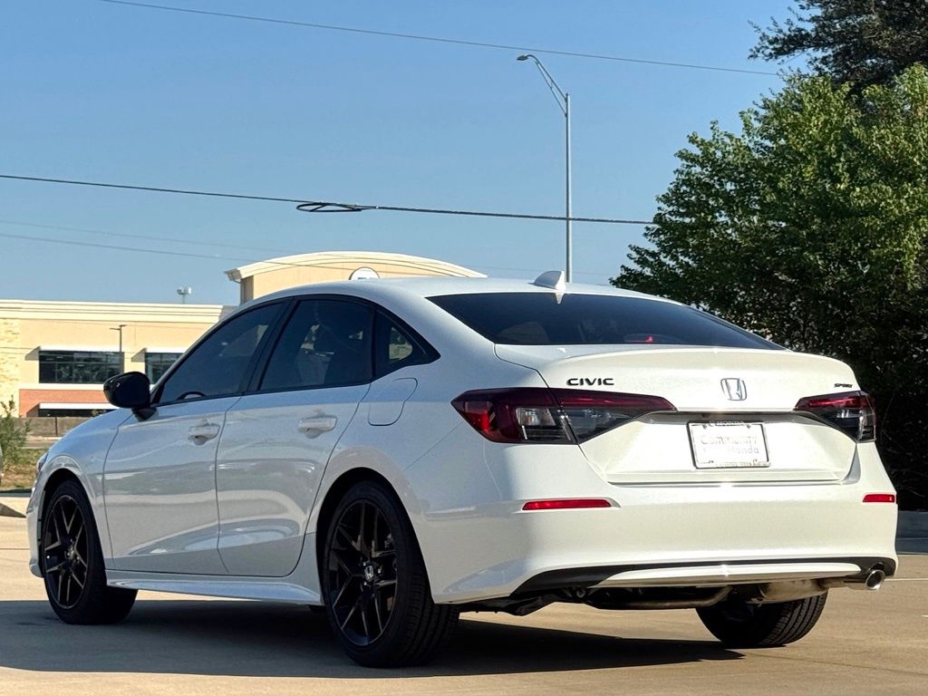 2026 Honda Civic Sport White at Community Honda