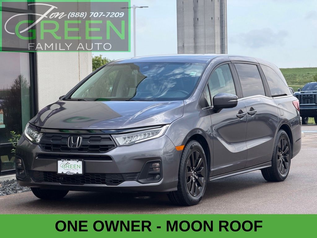 Gray 2025 Honda Odyssey Minivan Front-Wheel Drive Automatic