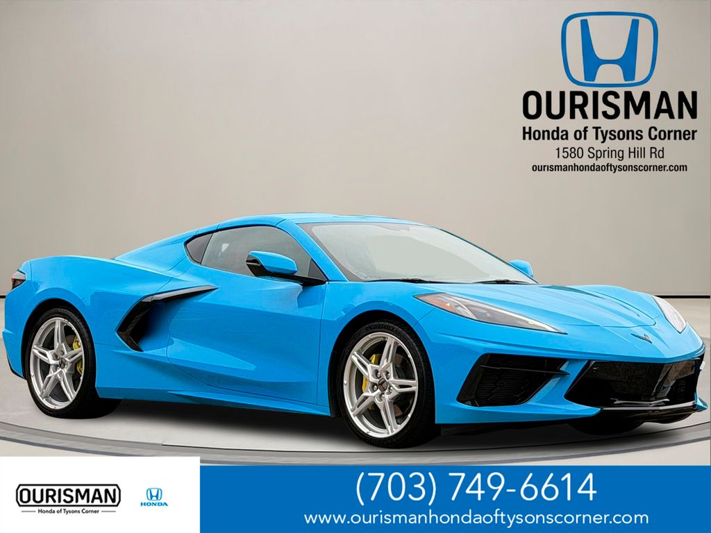 Rapid Blue 2021 Chevrolet Corvette Stingray 2LT Coupe RWD Coupe Rear-Wheel Drive 8-Speed Dual Clutch