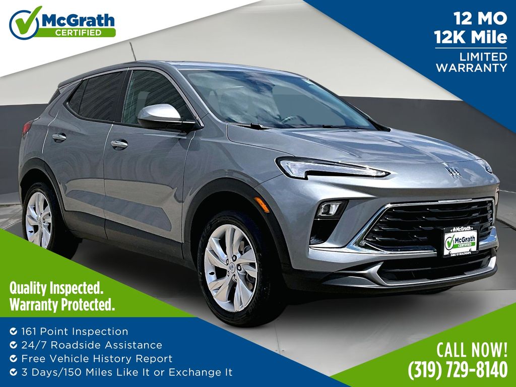 Moonstone Gray Metallic 2025 Buick Encore GX SUV / Crossover All-Wheel Drive 9-Speed Automatic