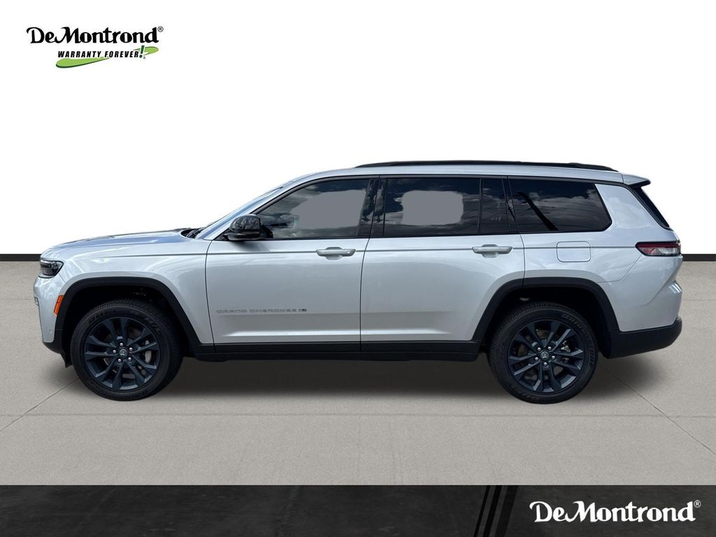 2026 Jeep Grand Cherokee L  Silver at Texan Dodge Chrysler Jeep Ram