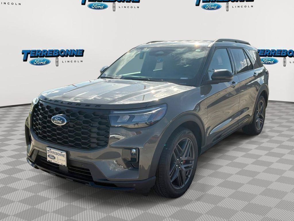 Gray 2026 Ford Explorer SUV / Crossover Rear-Wheel Drive Automatic