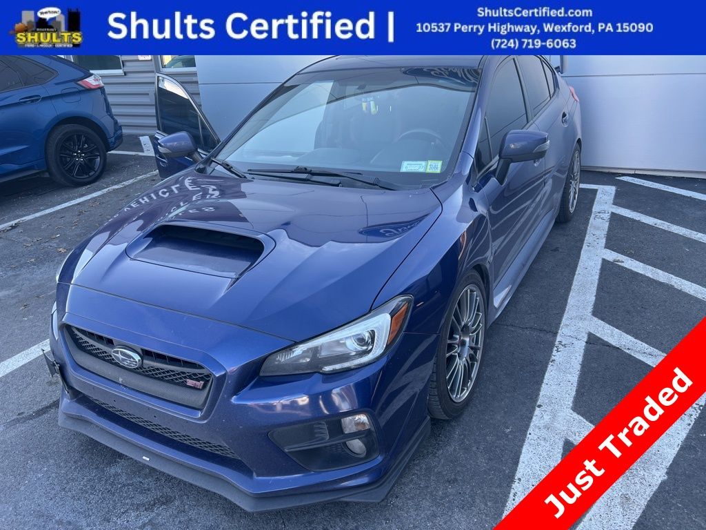 2016 Subaru WRX STI Limited with Wing Spoiler