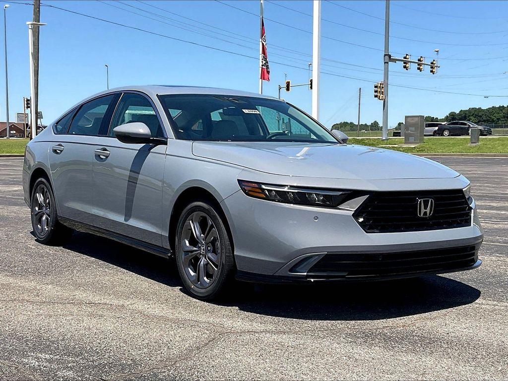 Urban Gray 2026 Honda Accord Hybrid EX-L FWD Sedan Front-Wheel Drive Continuously Variable Transmission