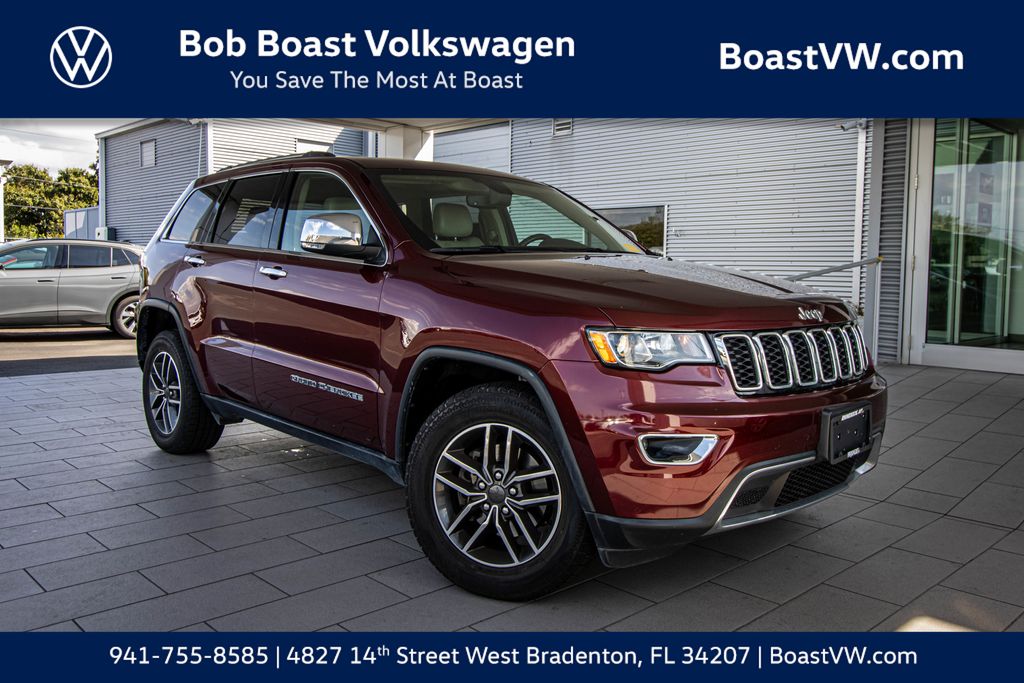 Velvet Red Pearlcoat 2020 Jeep Grand Cherokee Limited 4WD SUV / Crossover Four-Wheel Drive 8-Speed Automatic