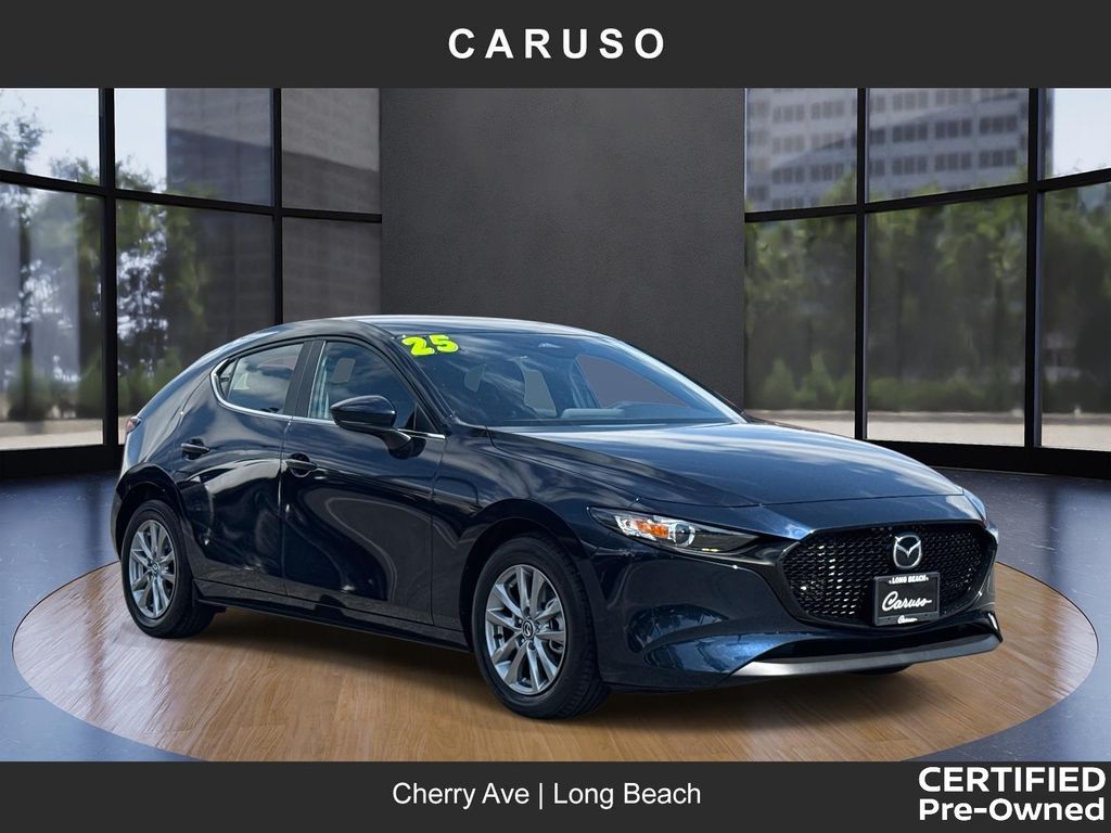 Crystal Blue 2025 Mazda MAZDA3 2.5 S Hatchback FWD Hatchback Front-Wheel Drive 6-Speed Automatic