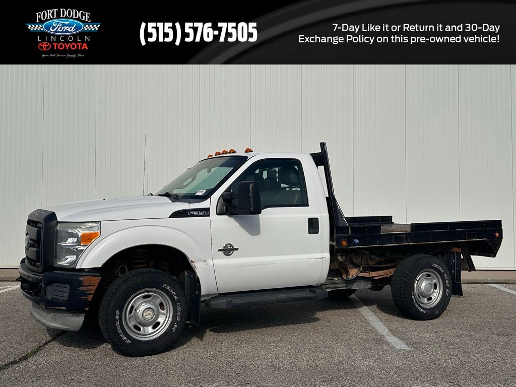 Oxford White 2012 Ford F-350 Super Duty XL LB 4WD Pickup Truck Four-Wheel Drive 6-Speed Automatic Overdrive